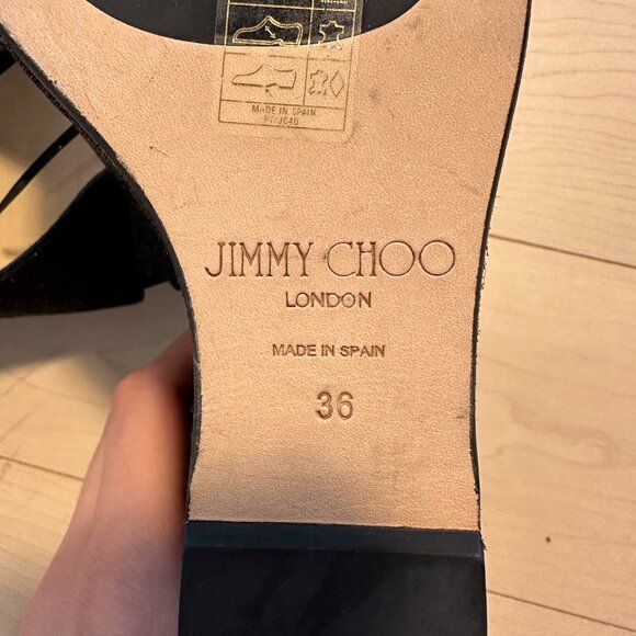 Jimmy Choo Platform Black Shoes 36 size - Picture 8 of 8